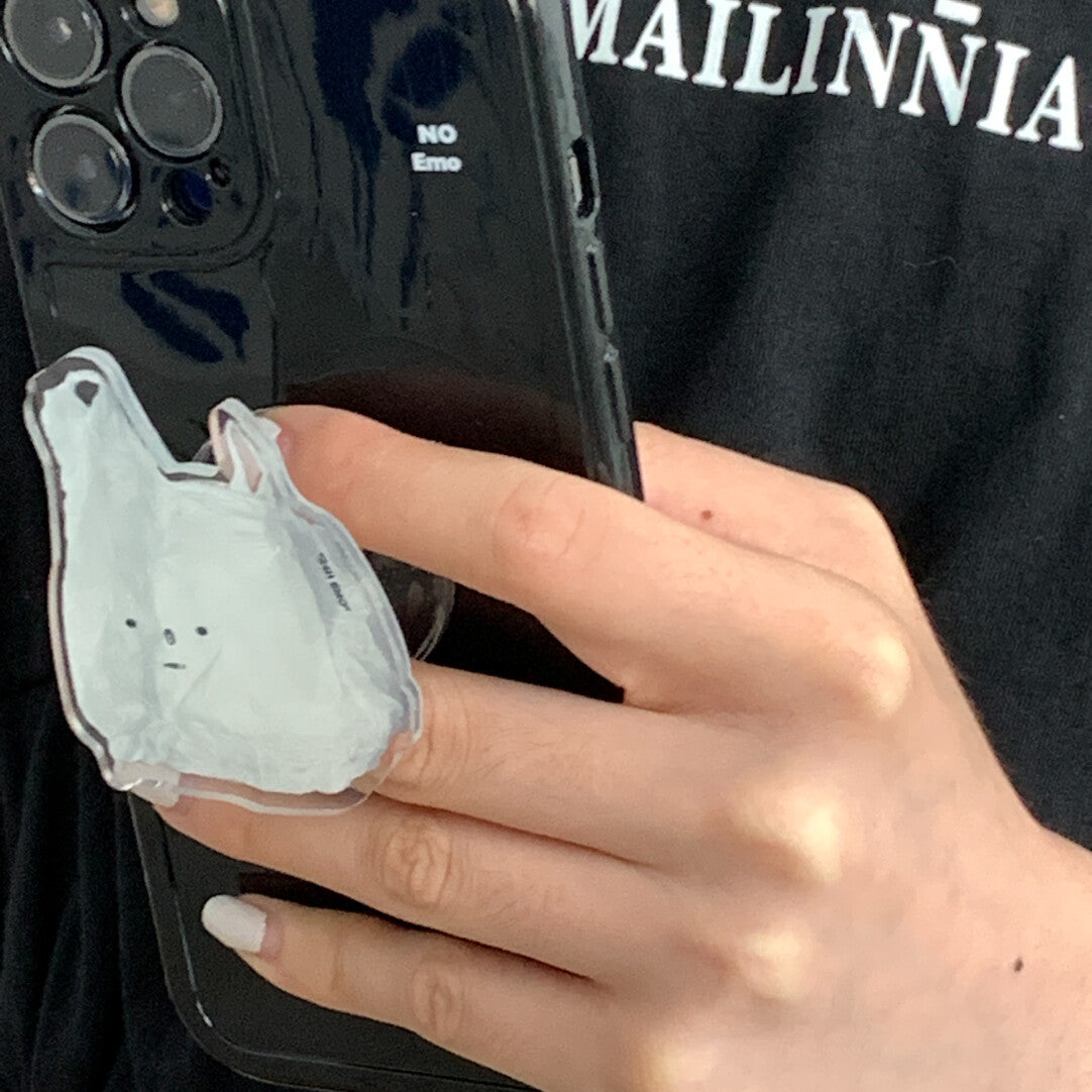 EMO Minimalist Plastic Bag Phone Case with Airbag Griptok - BYY