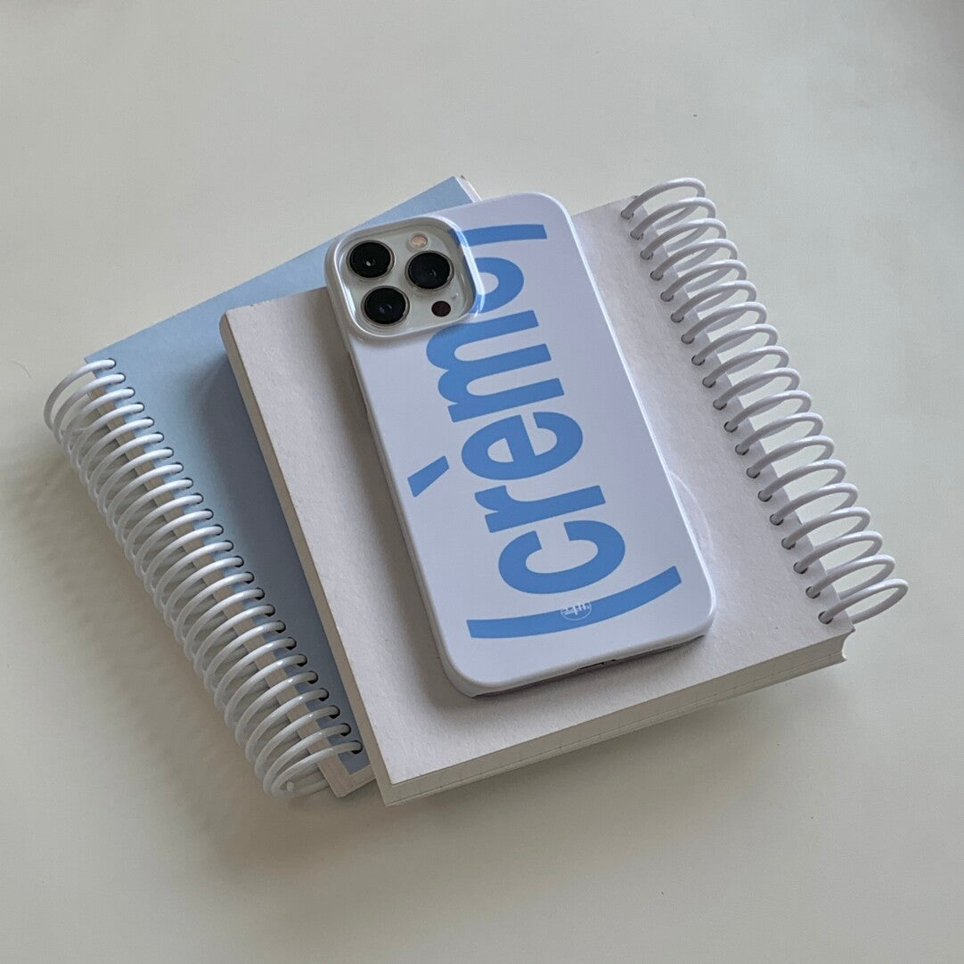 "Crème" Minimalist Hard Phone Case Film Print - BYY