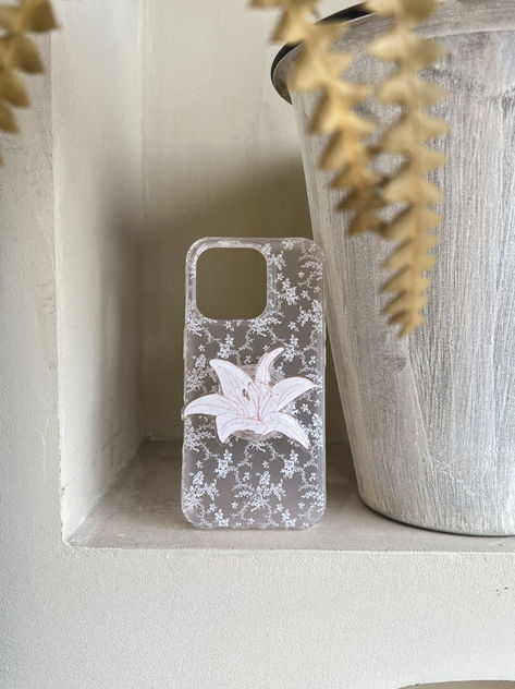 White Lily Phone Case | iPhone Case | Three Fleas