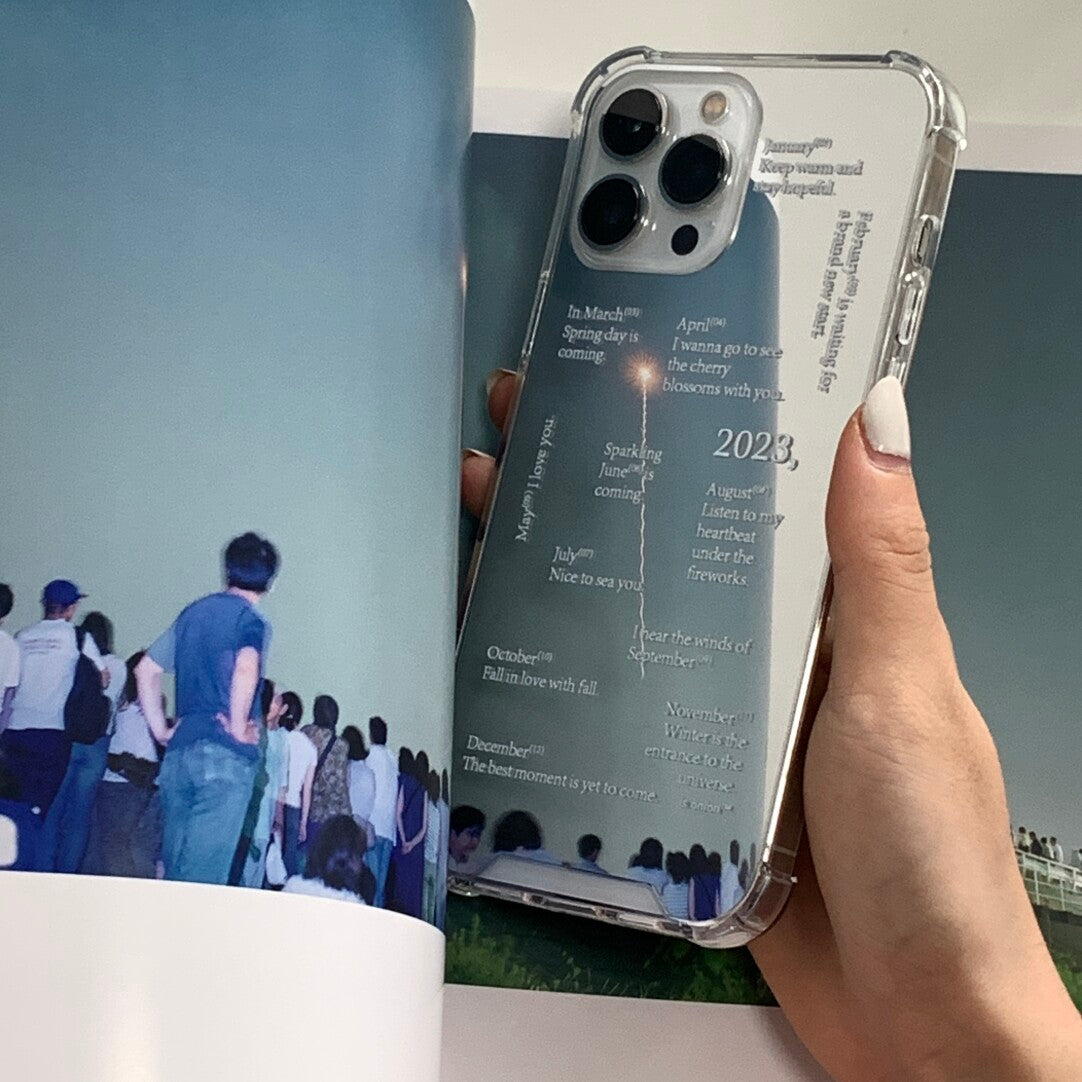 Minimalist「Miss you」Phone Case - Aesthetic Poem & Quote Soft TPU - BYY