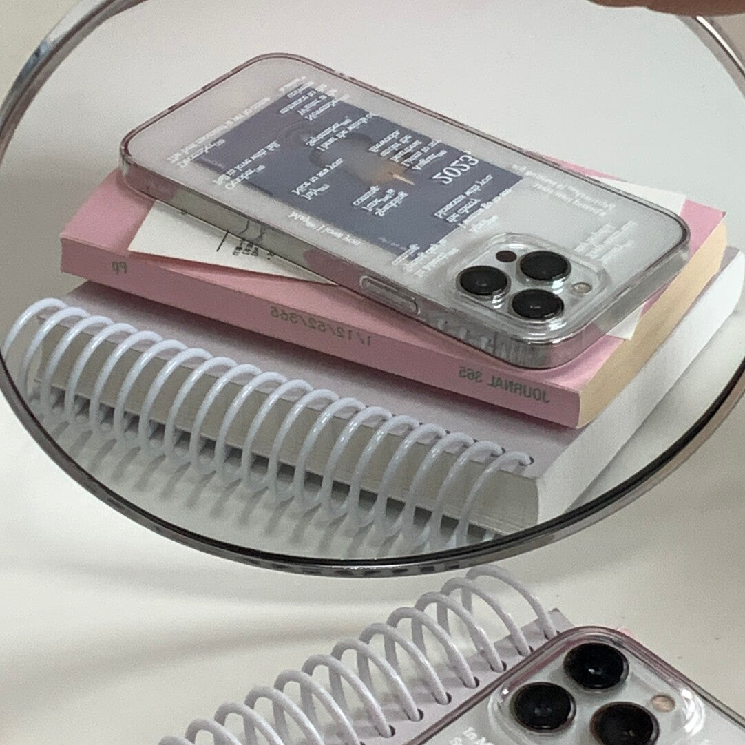 Minimalist「Miss you」Phone Case - Aesthetic Poem & Quote Soft TPU - BYY