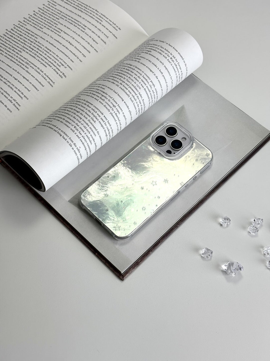 Artistic Metallic Luster Star-Seeker Phone Case Chinoiserie IMD-SSL