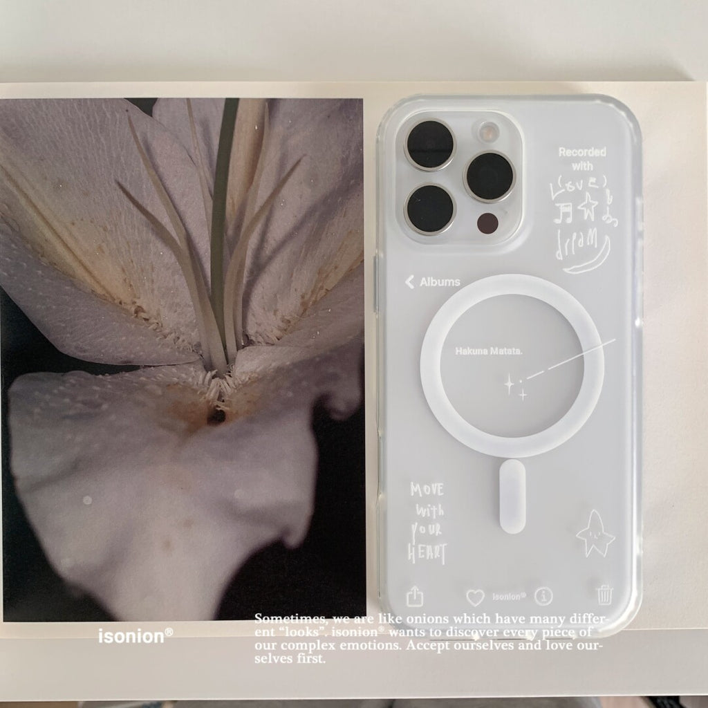 Acrylic Colorful Transparent Phone Case MagSafe - BYY