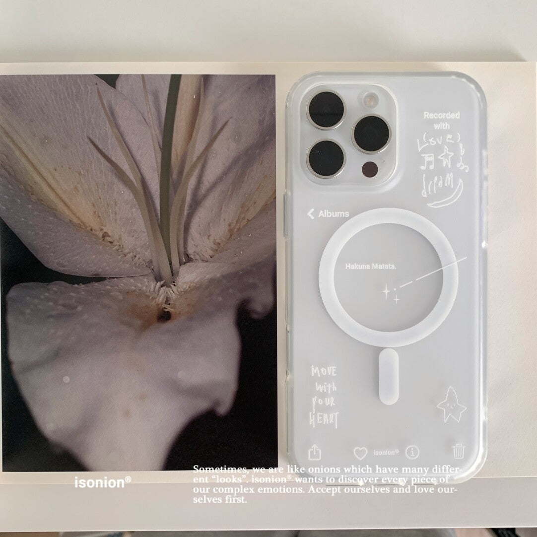 Acrylic Colorful Transparent Phone Case MagSafe - BYY