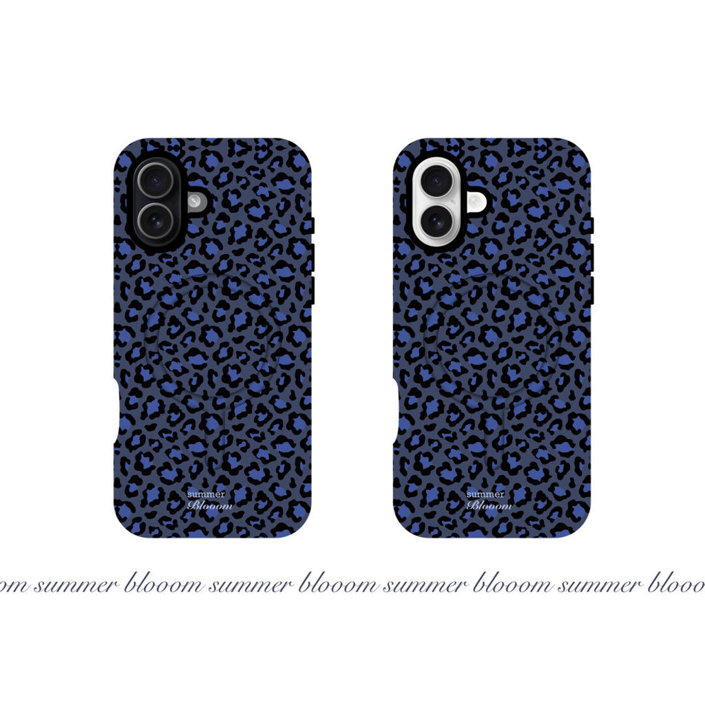 Luxury Leopard Print Phone Case - 2-in-1 Double Layer SB-IML MagSafe
