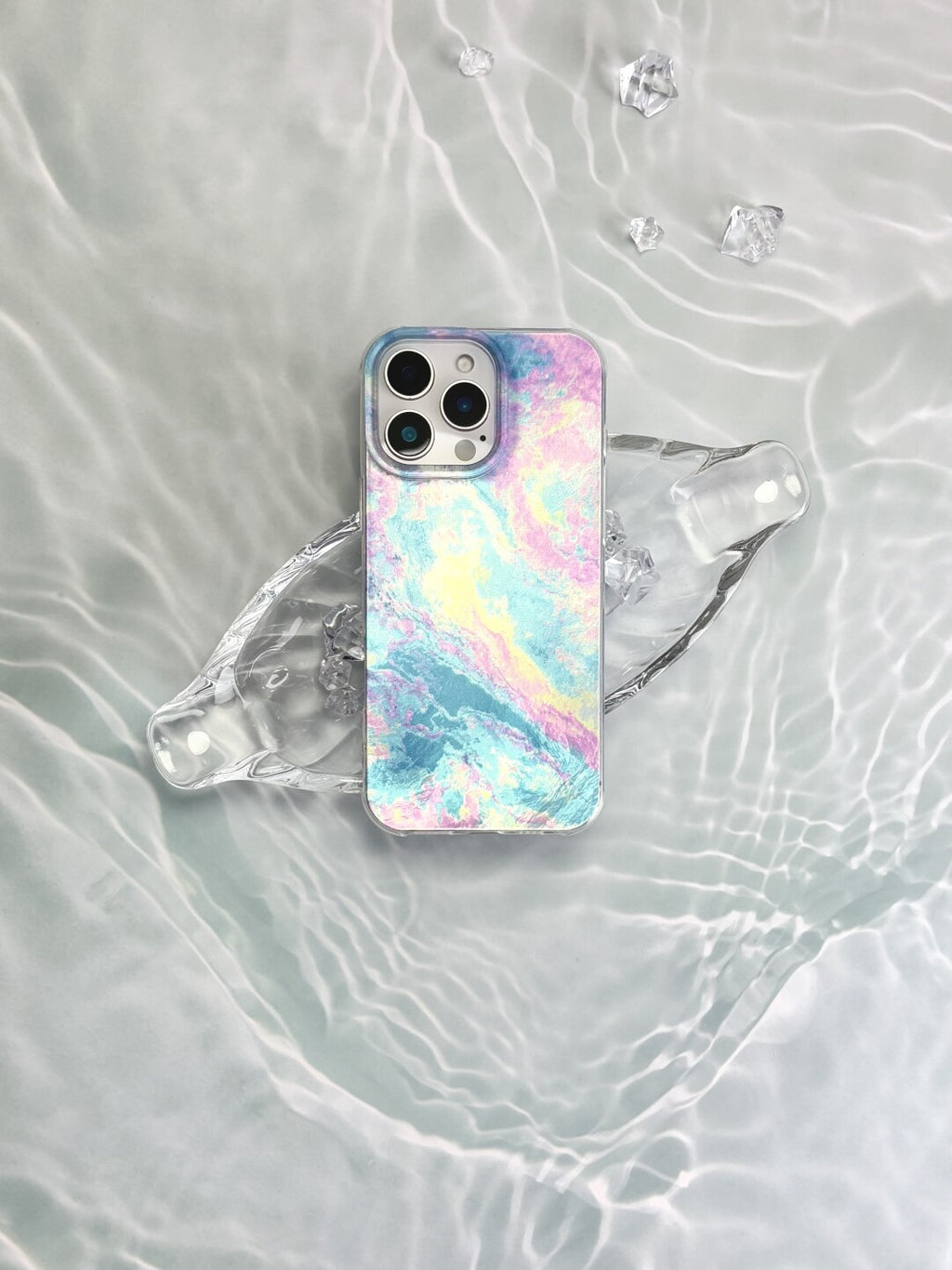 Artistic Metallic Luster Dreamy Tide Phone Case IMD-SSL