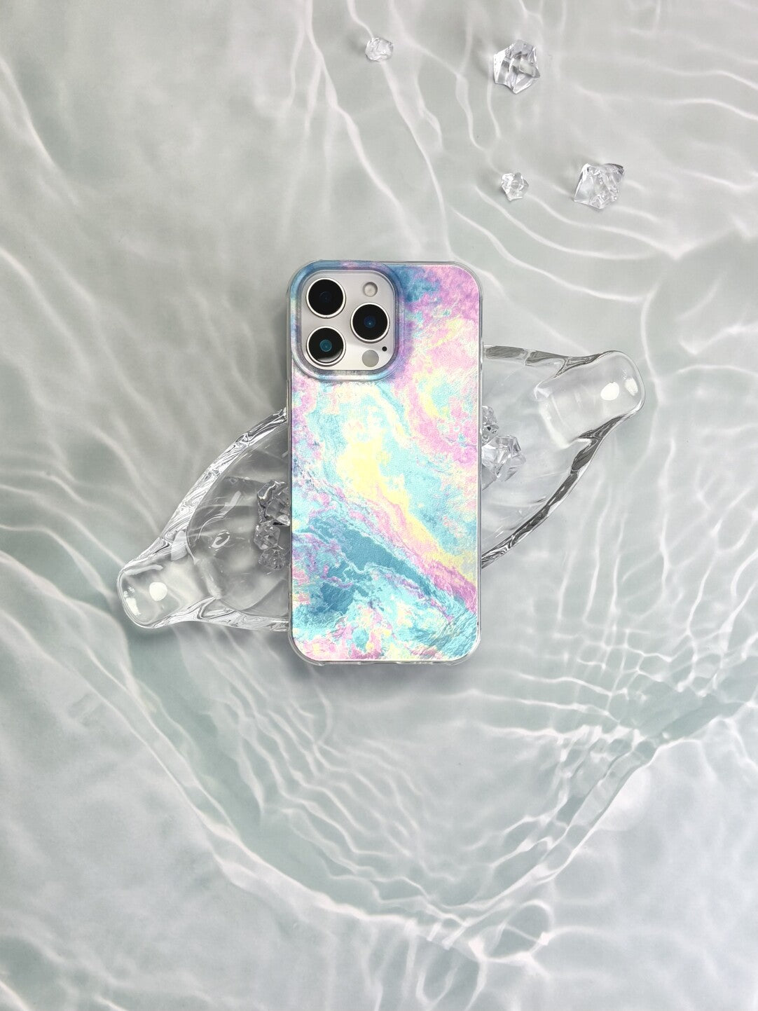 Artistic Metallic Luster Dreamy Tide Phone Case IMD-SSL