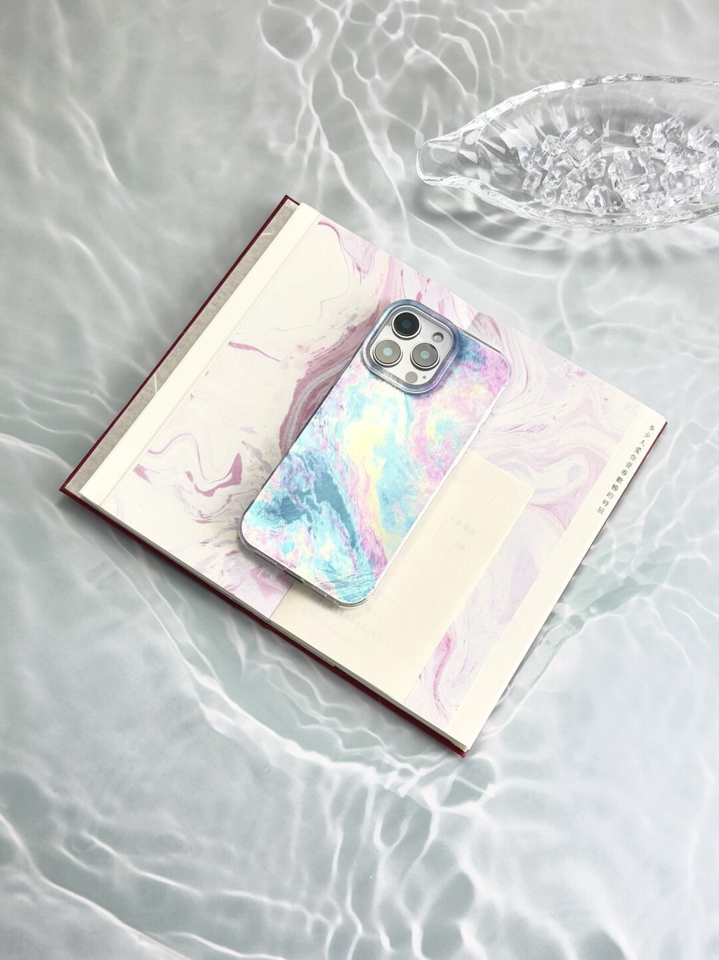 Artistic Metallic Luster Dreamy Tide Phone Case IMD-SSL