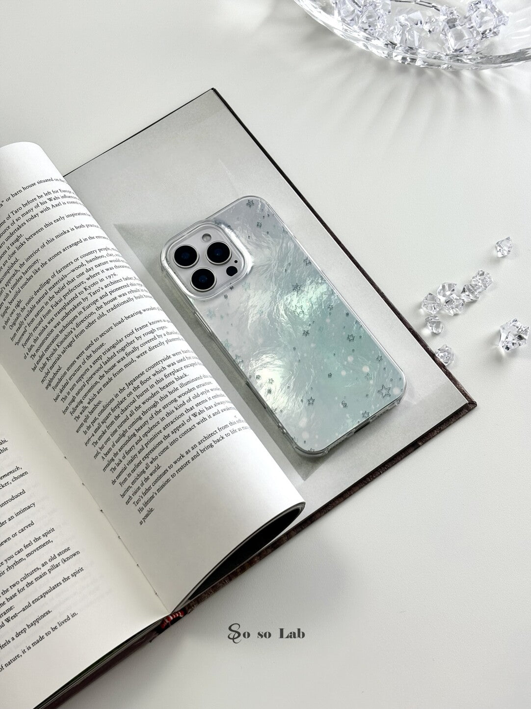 Artistic Metallic Luster Star-Seeker Phone Case Chinoiserie IMD-SSL