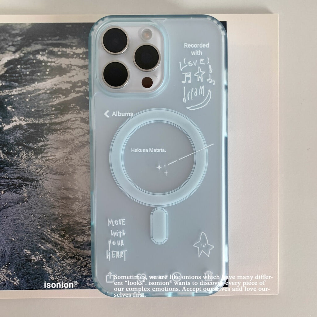 Acrylic Colorful Transparent Phone Case MagSafe - BYY