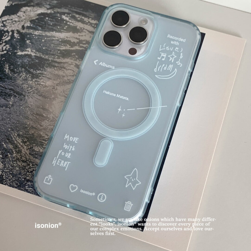 Acrylic Colorful Transparent Phone Case MagSafe - BYY