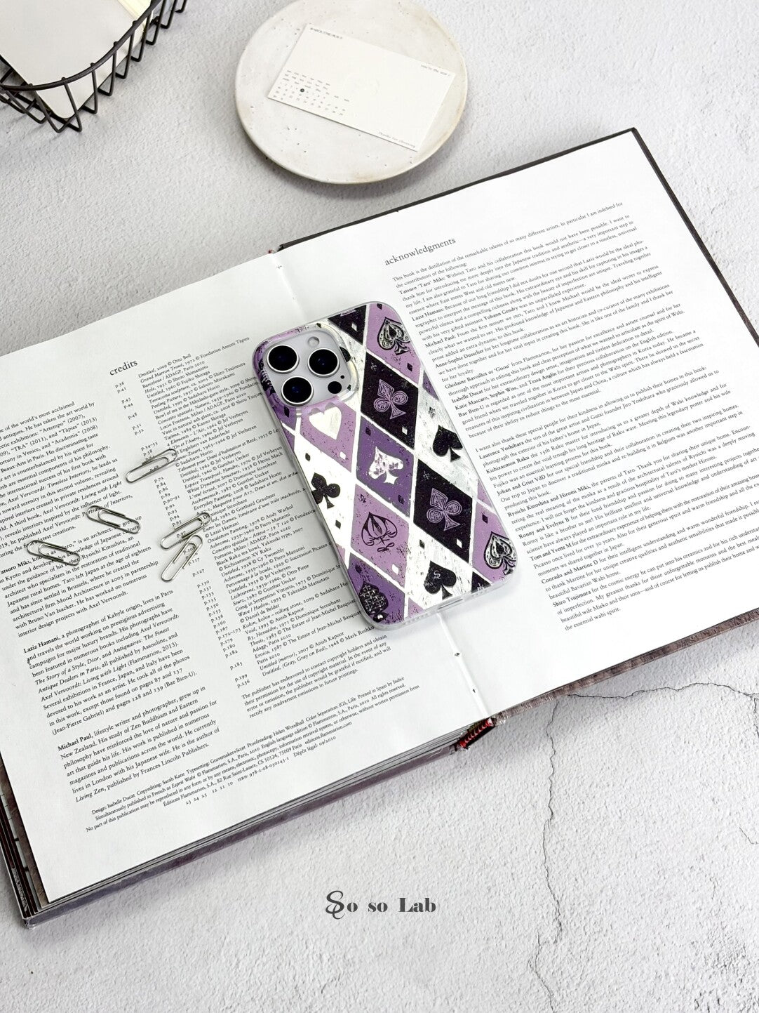 Artistic Metallic Luster Card Game Phone Case Poker IMD-SSL