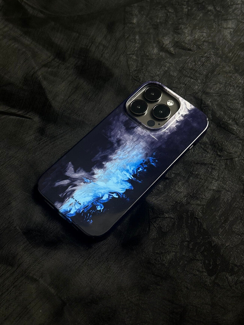 Wildfire Abstract Artistic Glossy Phone Case Film Print-SSL