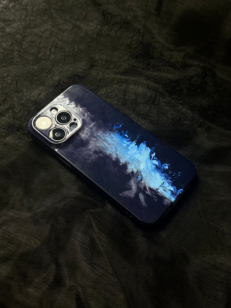 Wildfire Abstract Artistic Glossy Phone Case Film Print-SSL