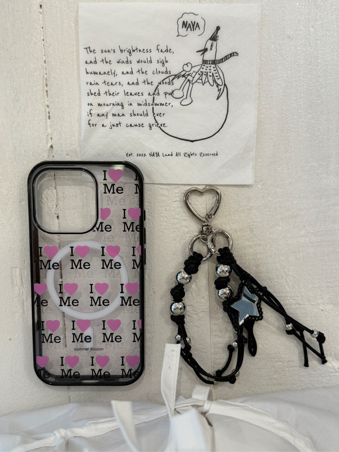 Love Me Aesthetic iPhone Case Transparent SB-MagSafe