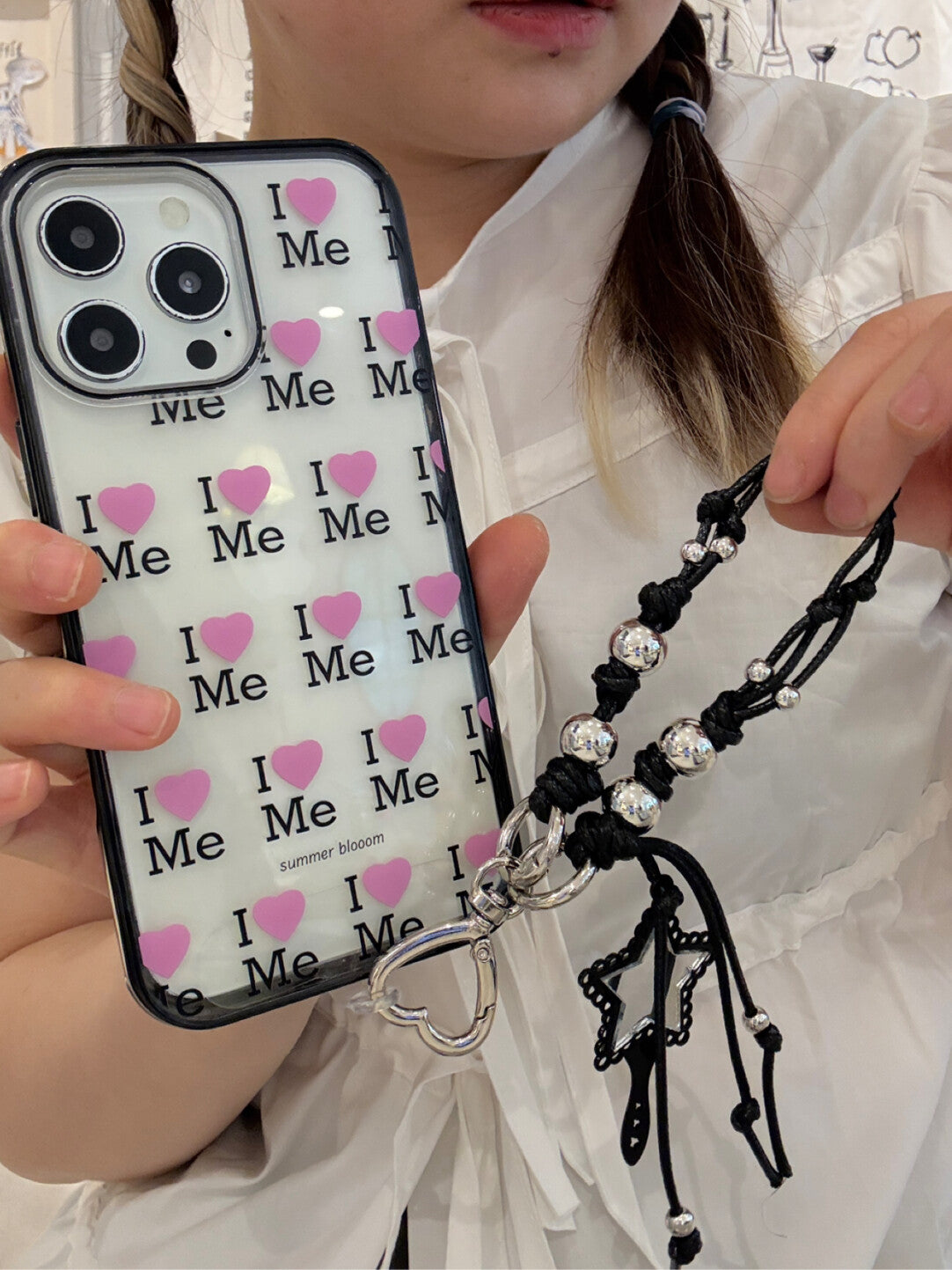 Love Me Aesthetic iPhone Case Transparent SB-MagSafe
