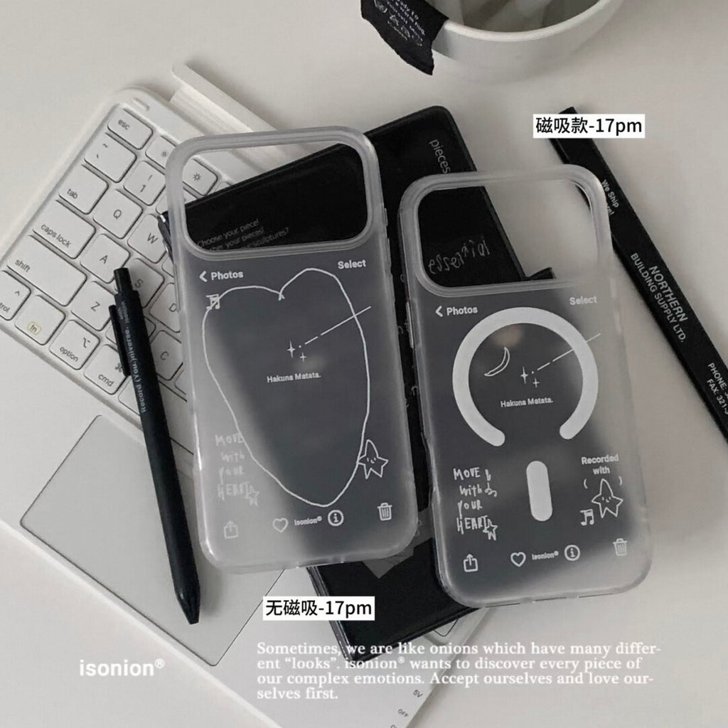 Acrylic Colorful Transparent Phone Case MagSafe - BYY