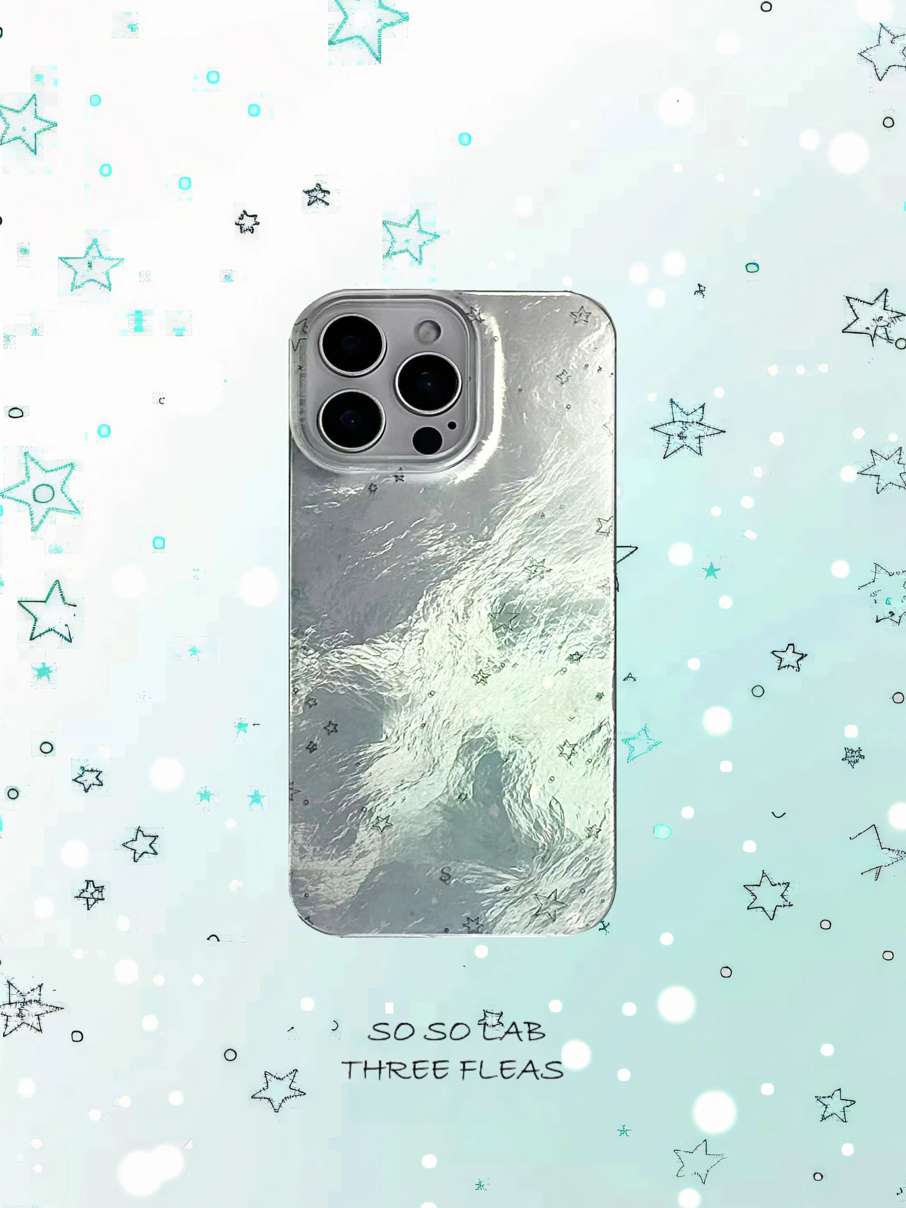 Artistic Metallic Luster Star-Seeker Phone Case Chinoiserie IMD-SSL