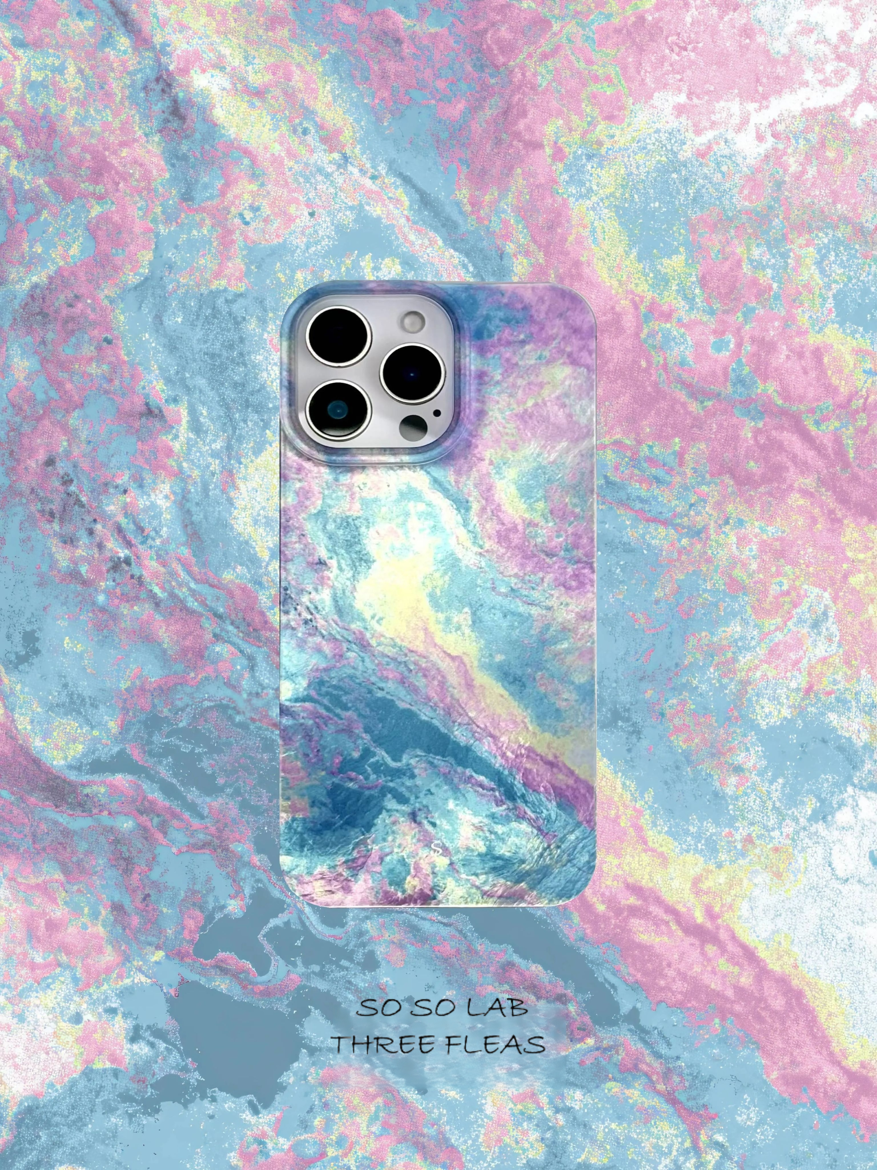 Artistic Metallic Luster Dreamy Tide Phone Case IMD-SSL