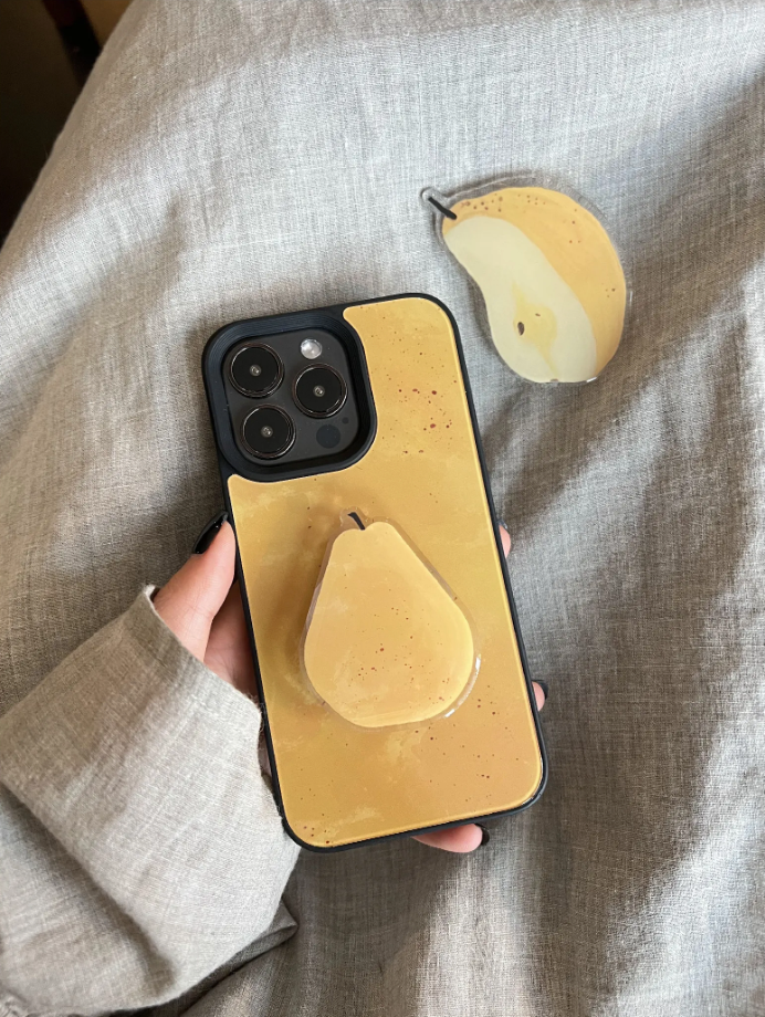 A Yellow Pear Phone Case | iPhone Case | Three Fleas
