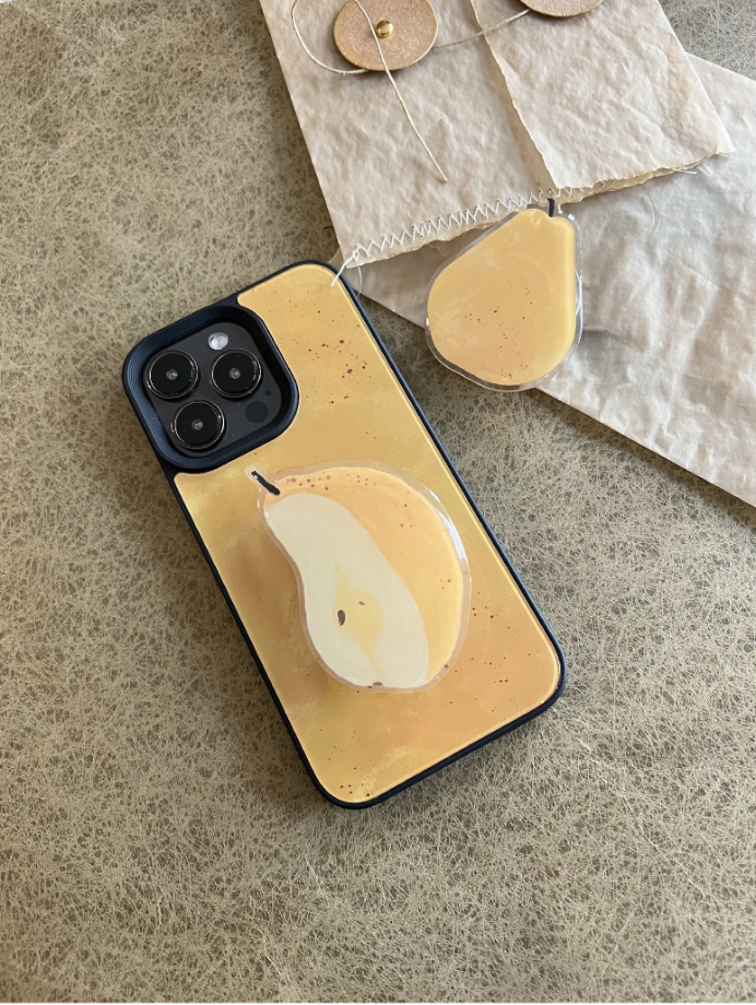A Yellow Pear Phone Case | iPhone Case | Three Fleas