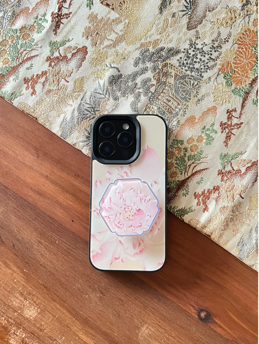 Blooming Pink Lotus Phone Case | iPhone Case | Three Fleas
