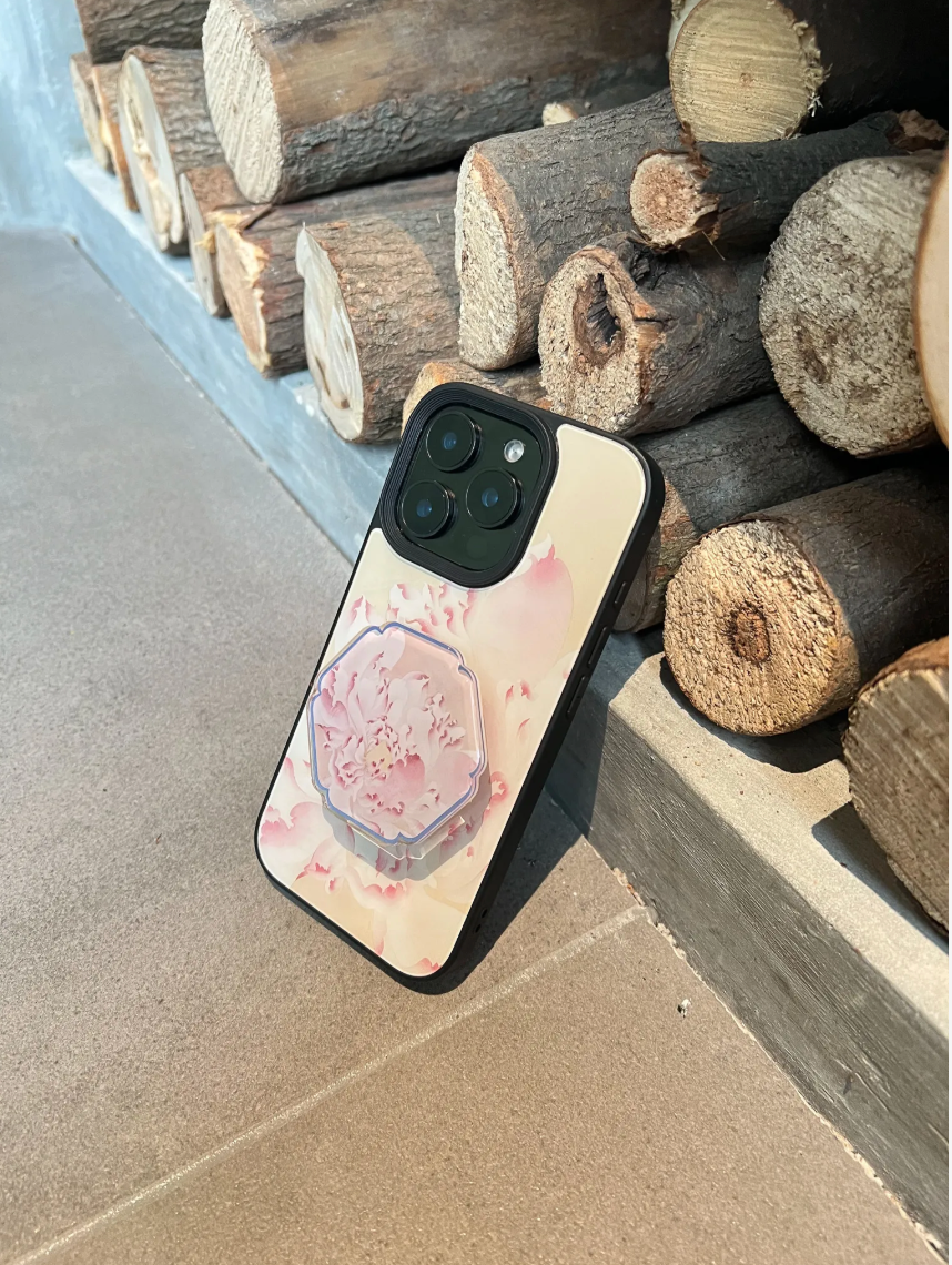 Blooming Pink Lotus Phone Case | iPhone Case | Three Fleas