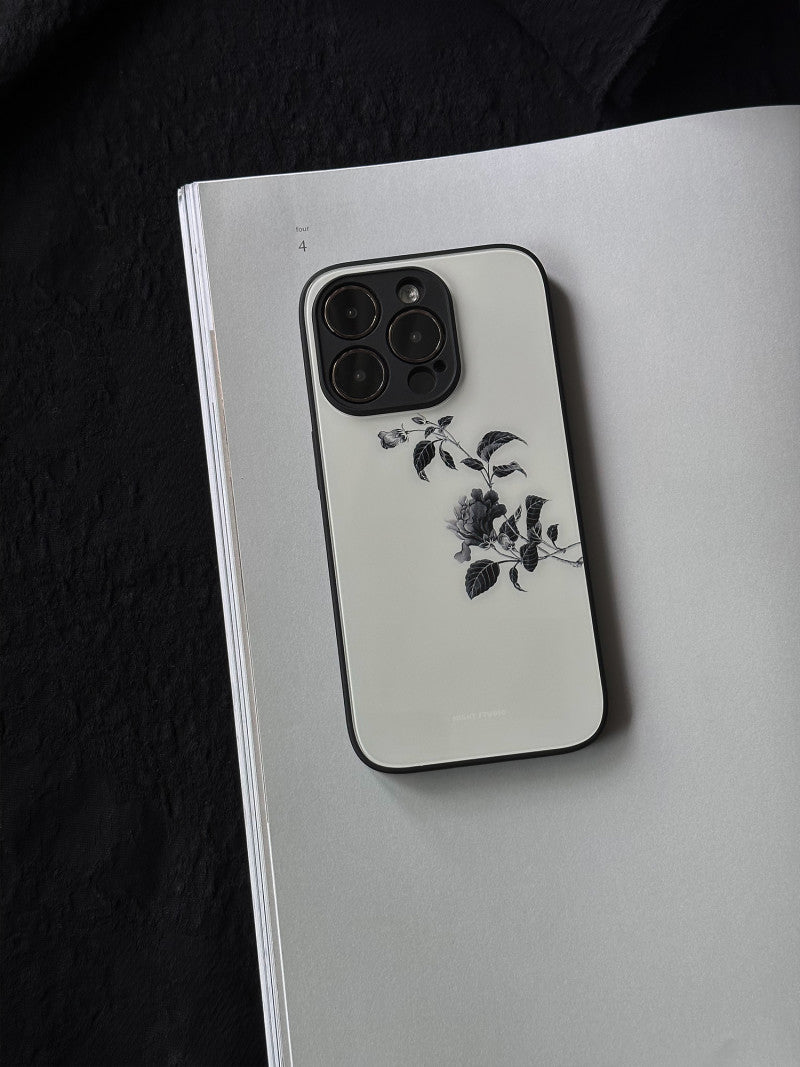 「Chinoiserie」A Branch of Flower Phone Case | iPhone Case | Three Fleas