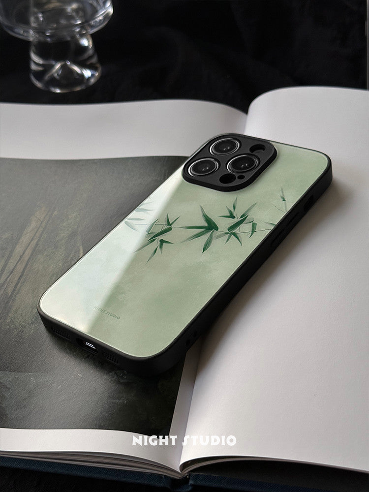 「Chinoiserie」Bamboo Printed Phone Case | iPhone Case | Three Fleas