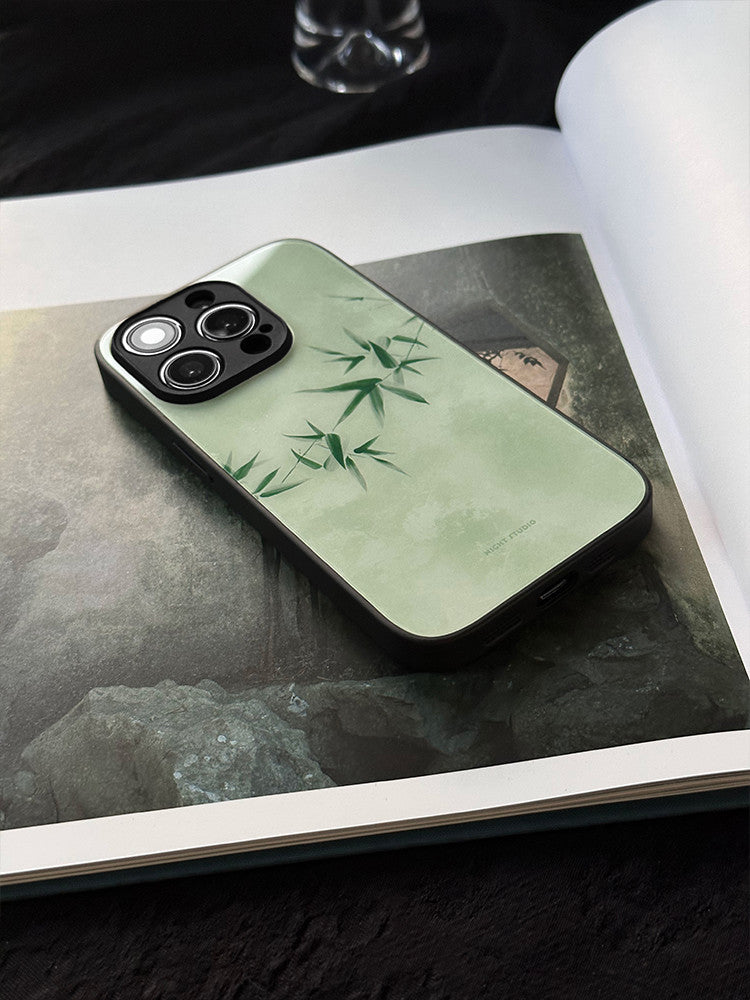 「Chinoiserie」Bamboo Printed Phone Case | iPhone Case | Three Fleas