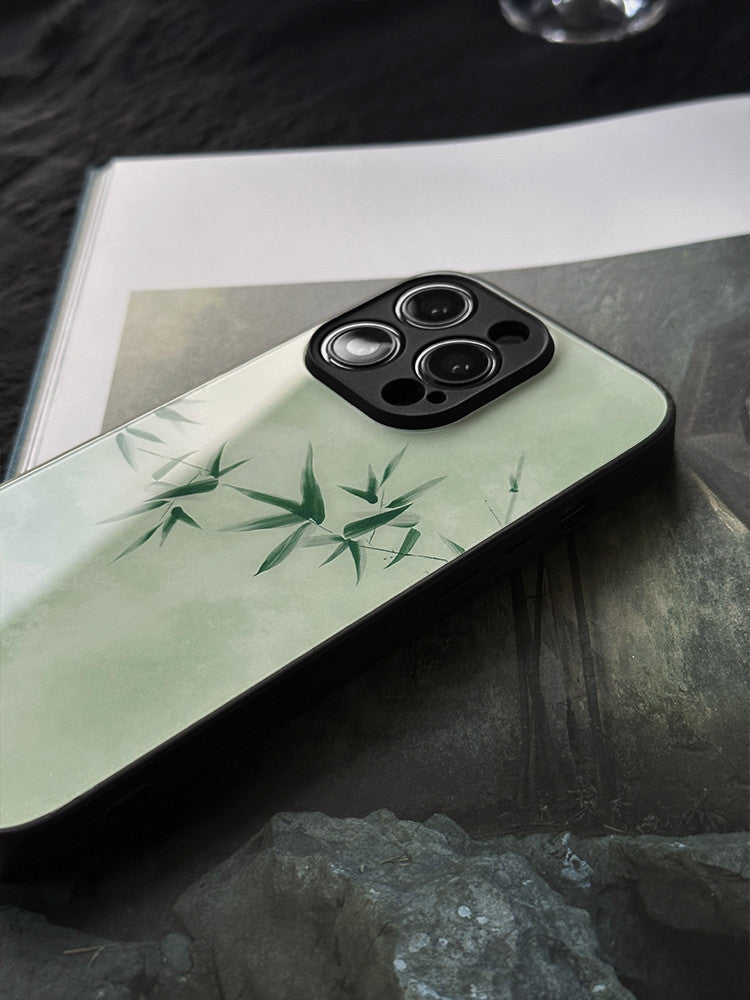 「Chinoiserie」Bamboo Printed Phone Case | iPhone Case | Three Fleas