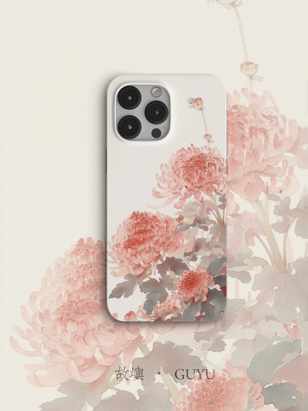 「Chinoiserie」Floral Bloom Phone Case | iPhone Case | Three Fleas