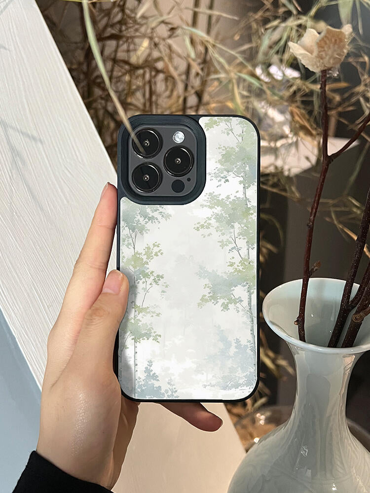 「Chinoiserie」Forest Printed Phone Case | iPhone Case | Three Fleas