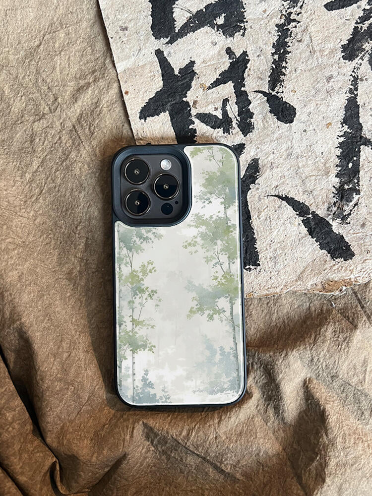 「Chinoiserie」Forest Printed Phone Case | iPhone Case | Three Fleas