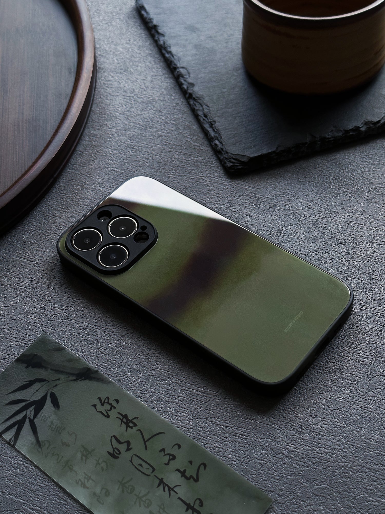 「Chinoiserie」Green Mountain Mist Phone Case-NS