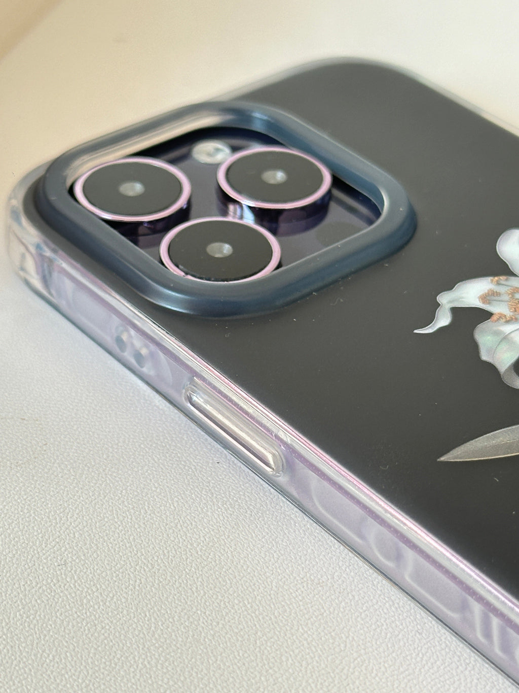 「Chinoiserie」Moonlight Flower Printed Phone Case | iPhone Case | Three Fleas