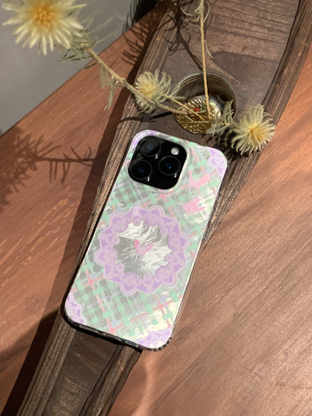 Dreamy Butterfly Window Phone Case | iPhone Case | Three Fleas