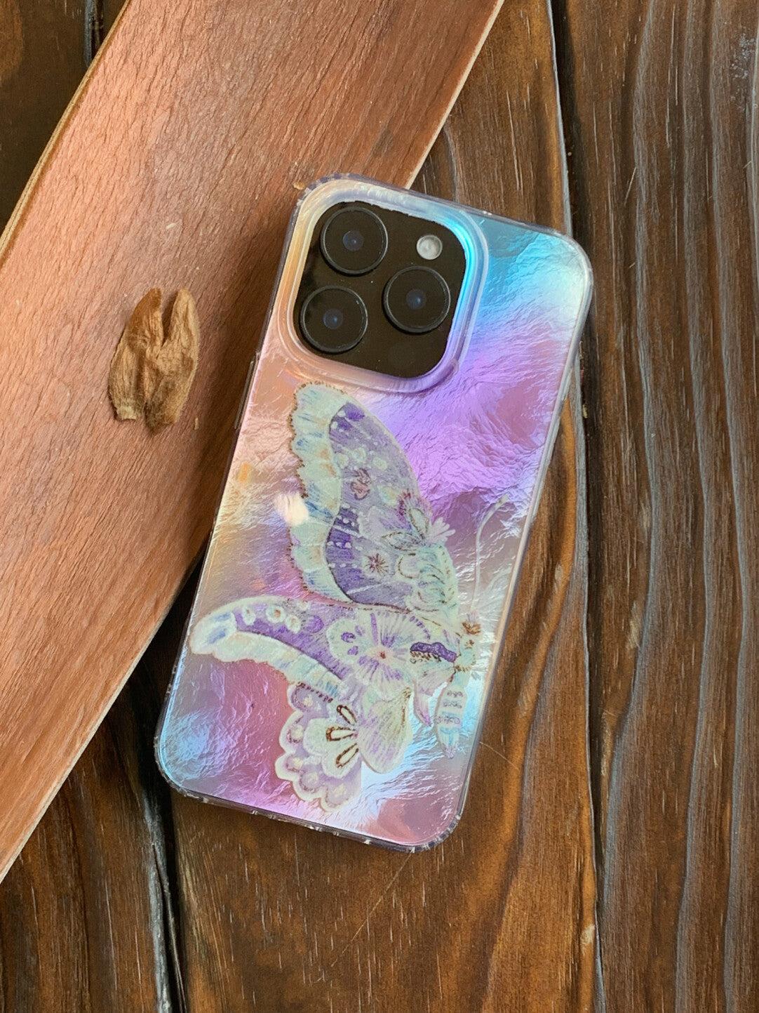 Dreamy Glitter Butterfly Print Phone Case | iPhone Case | Three Fleas