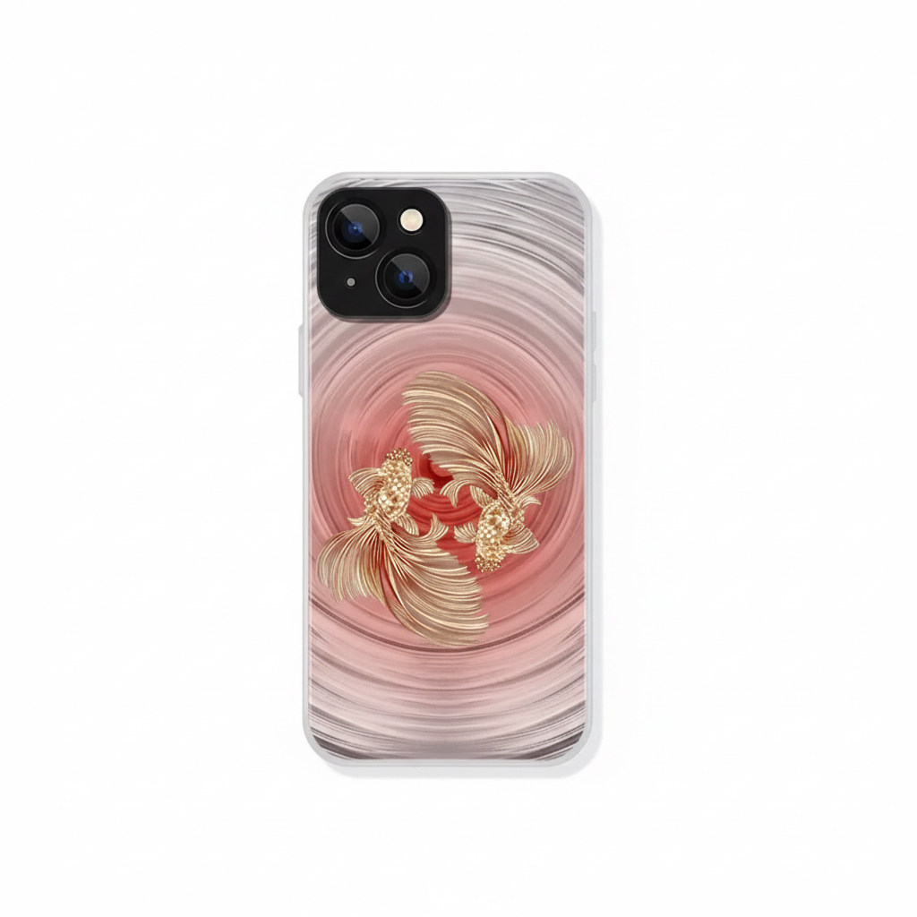 Golden Carp Heritage IMD Dual-Layer Case | iPhone Case | Three Fleas