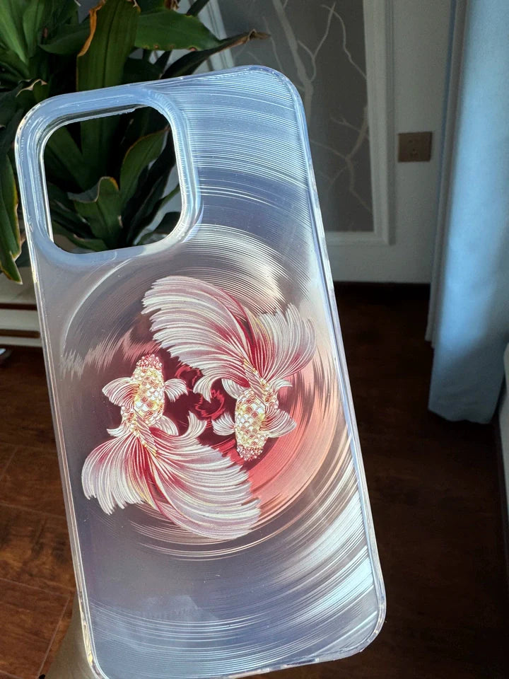 Golden Carp Heritage IMD Dual-Layer Case | iPhone Case | Three Fleas