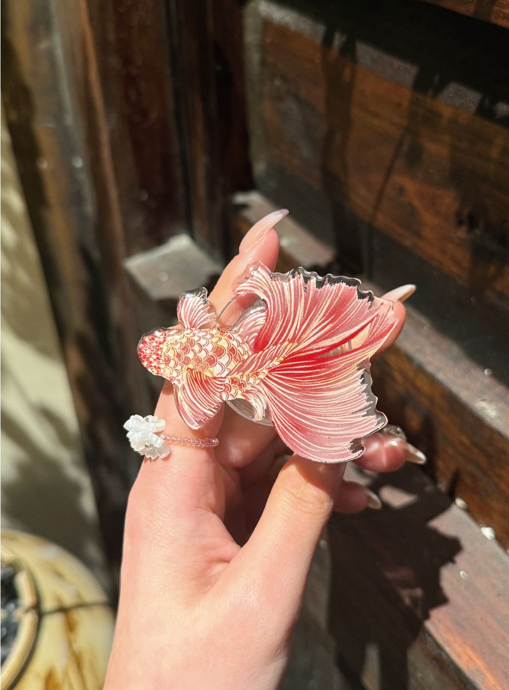 Golden Carp Heritage IMD Dual-Layer Case | iPhone Case | Three Fleas