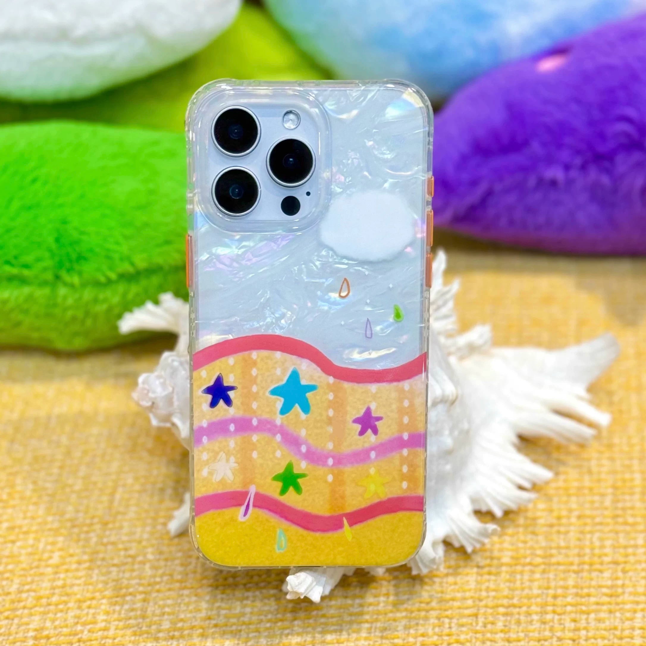 Fairytale Whimsical Nature Shell Star Bridge Phone Case-SATP