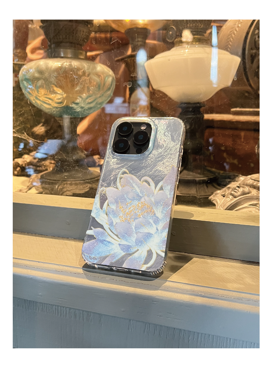 White Epiphyllum IMD Case | iPhone Case | Three Fleas