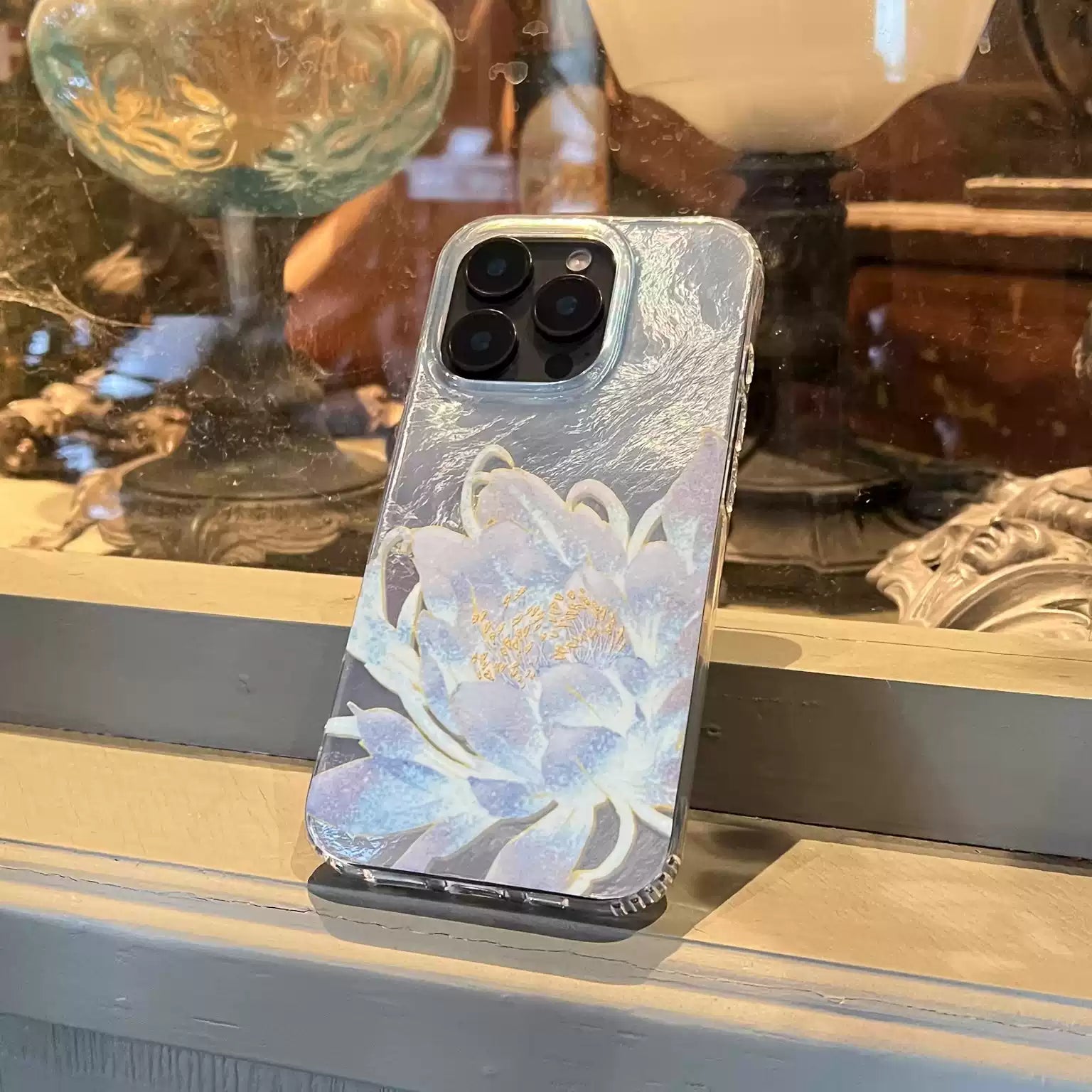 White Epiphyllum IMD Case | iPhone Case | Three Fleas