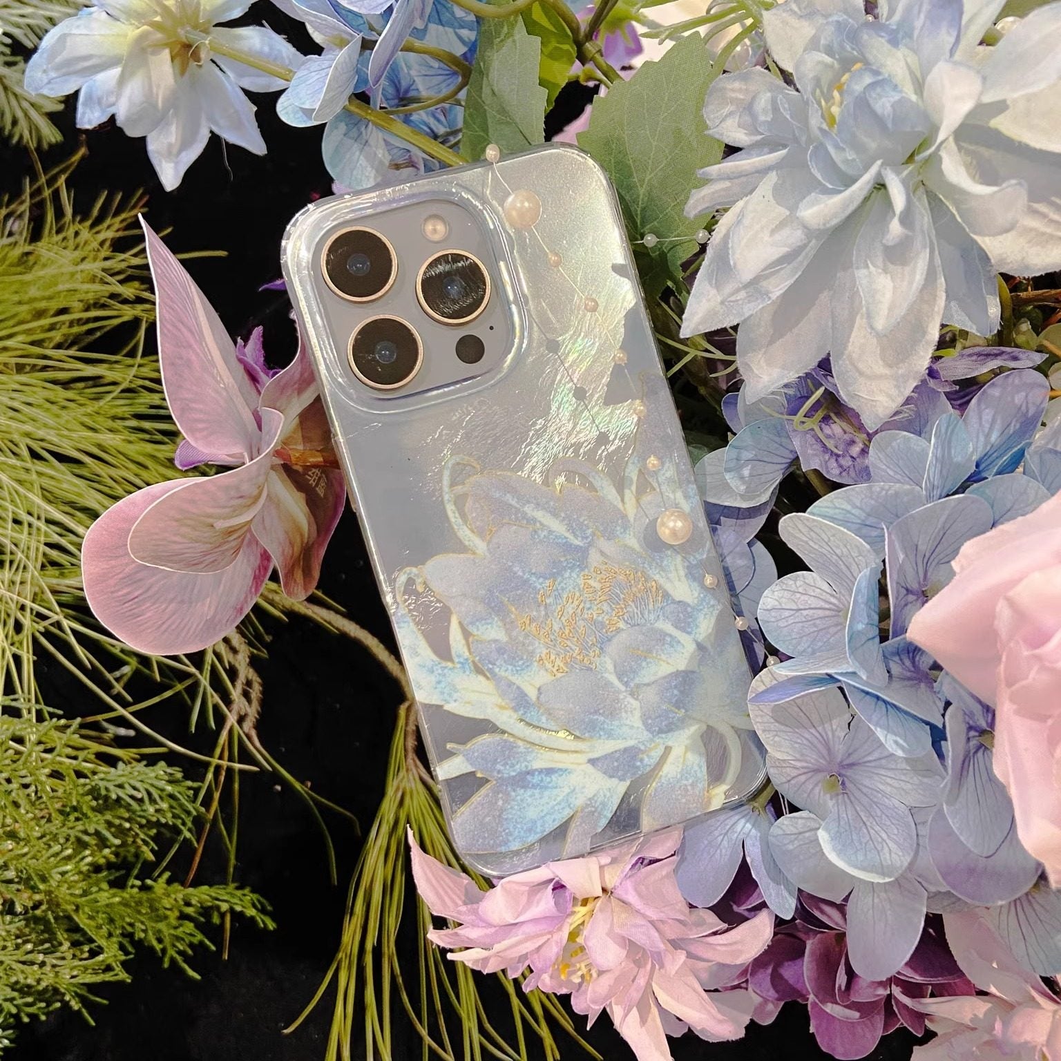 White Epiphyllum IMD Case | iPhone Case | Three Fleas