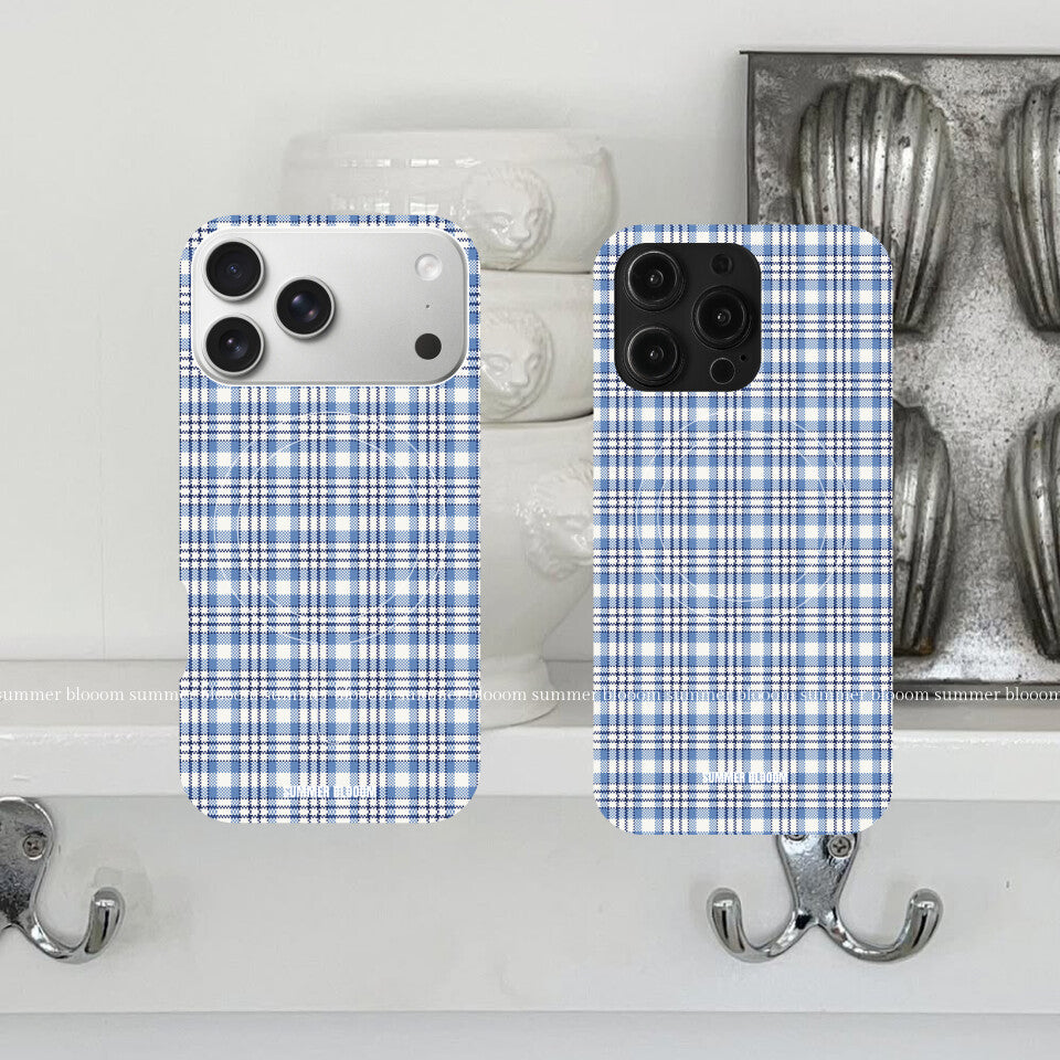 Aesthetic Plaid iPhone Case - Single Layer SB-IML MagSafe
