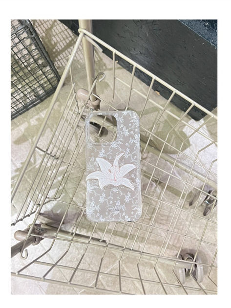 White Lily Phone Case | iPhone Case | Three Fleas